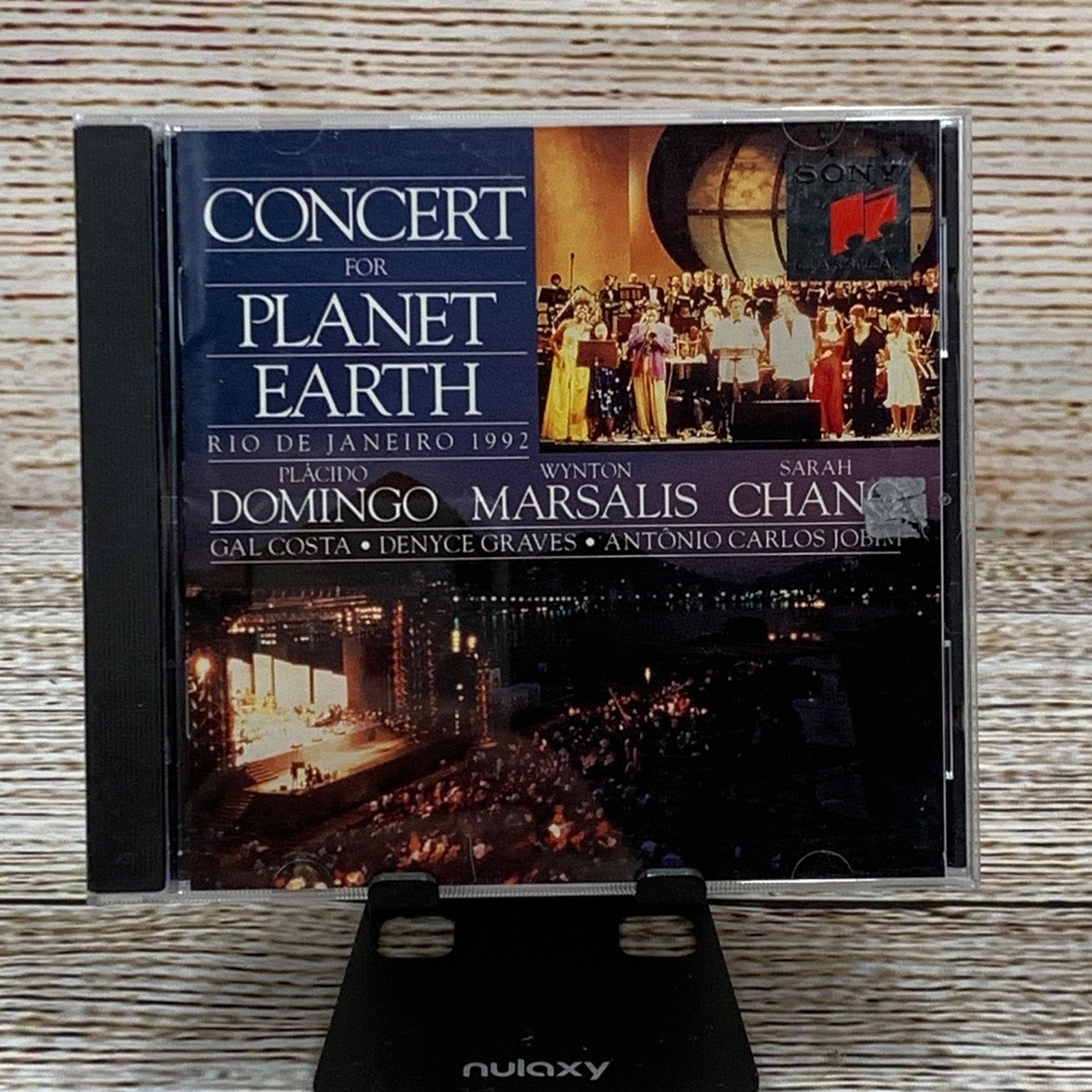 Concert for Planet Earth [1992 CD] Placido Domingo Wynton‎ Marsalis Sony